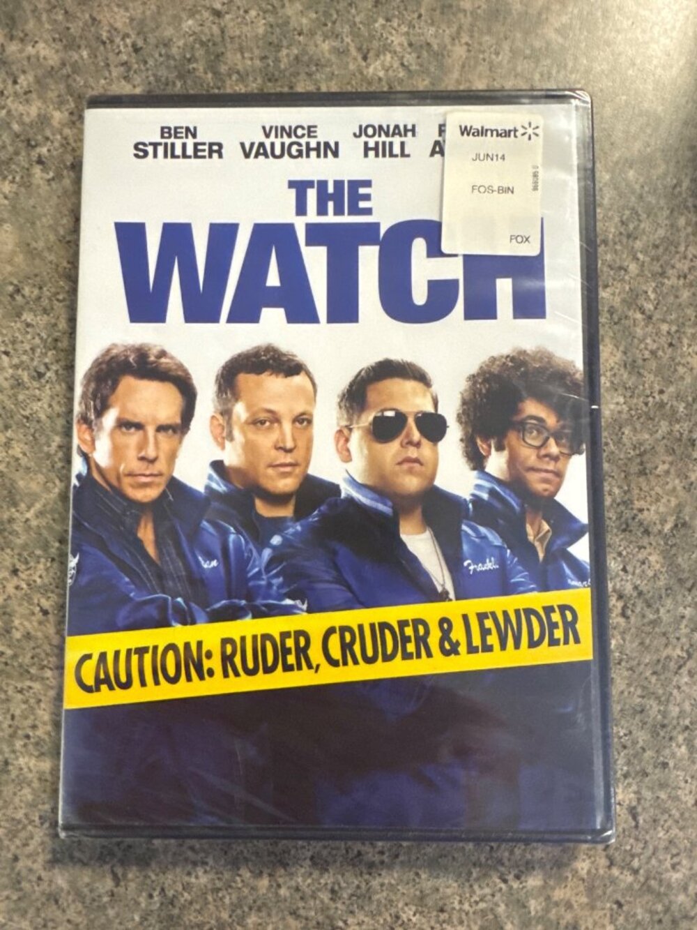 The Watch DVD Comedy Movie Starring Ben Stiller Vince Vaughn Jonah Hill & Richar